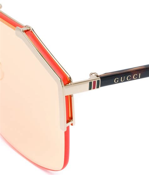 gucci gg0291s red|gucci holographic sunglasses.